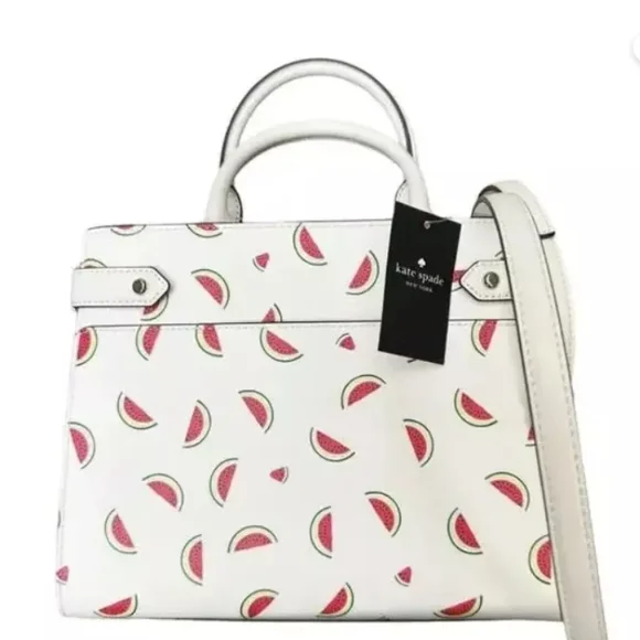 Kate Spade (2) Satchel & Wristlet In Watermelon, Both NWT; BEAUTIFUL! - Picture 3 of 13